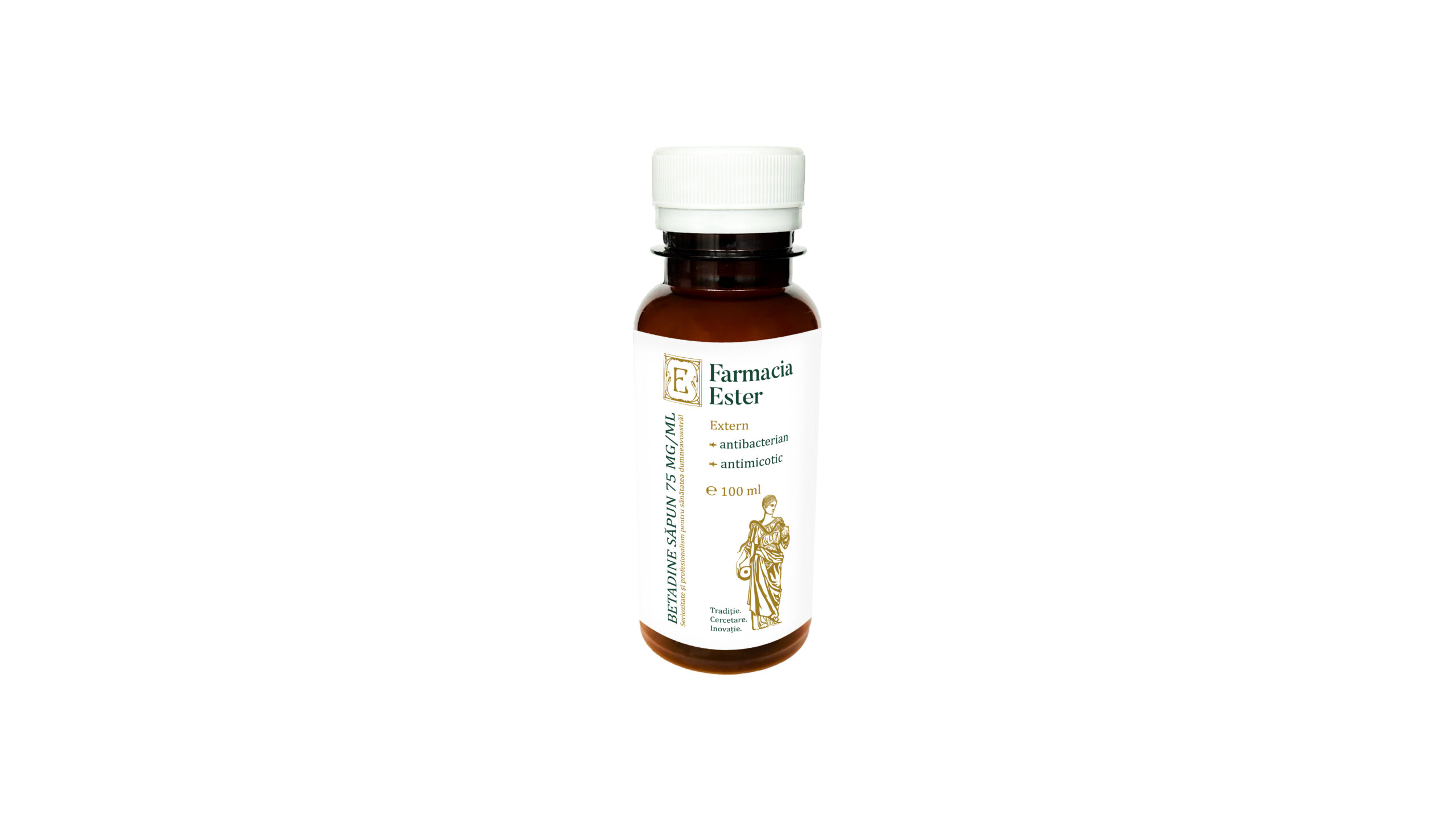 betadine sapun 75 mg-ml_flacon plastic 100g Betadine sapun 75mg/ml 100ml - imagine 1