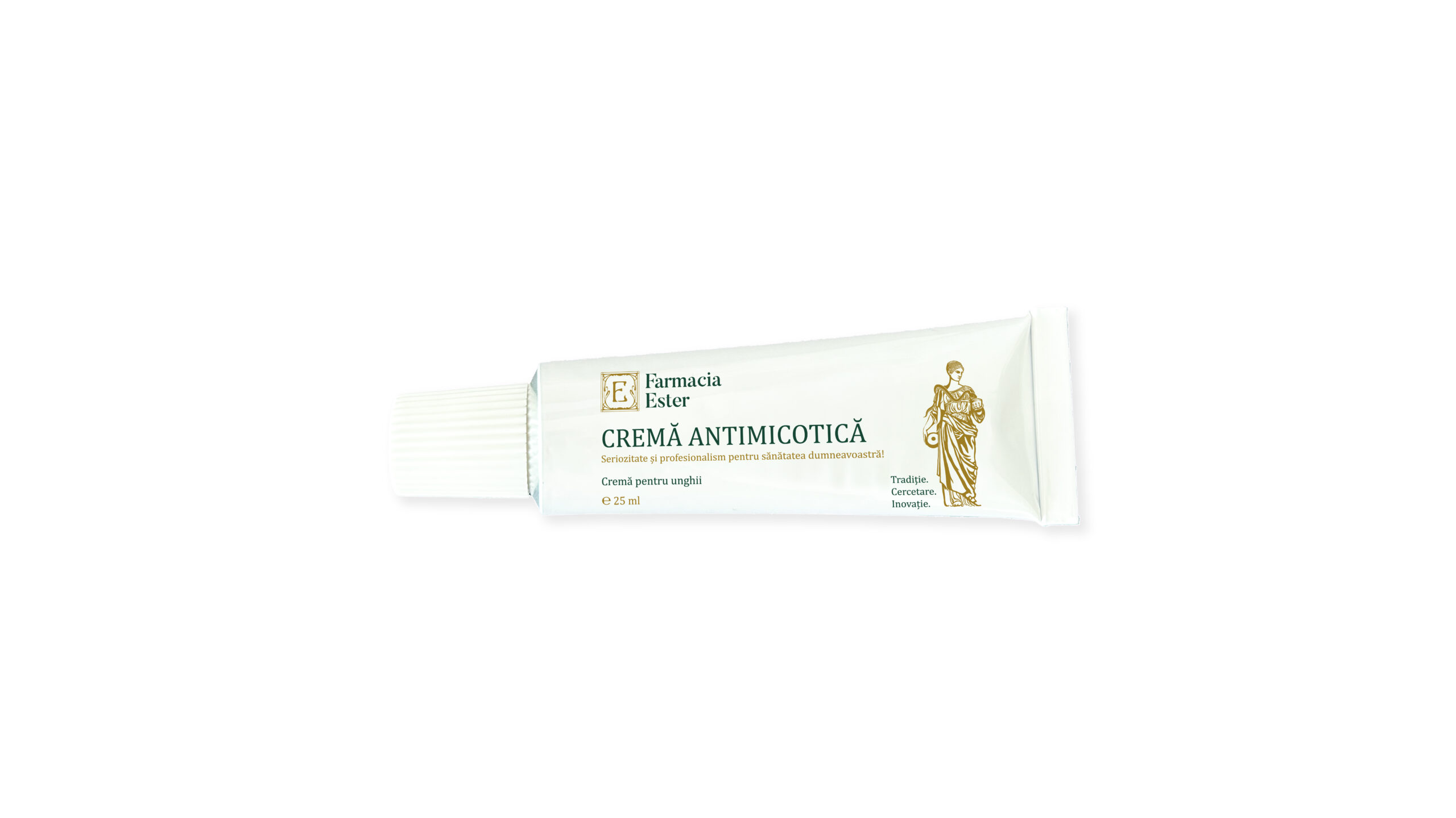 crema antimicotica_tub metalic 25ml Cremă antimicotică, 25 ml - imagine 1