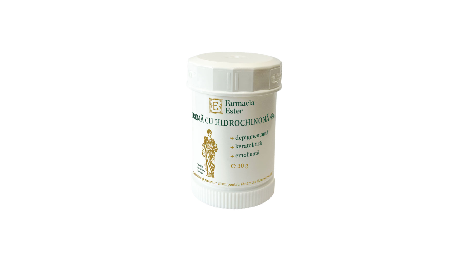 tratament depigmentant pete pigmentare cu substanțe active formulate în laborator Farmacia Ester