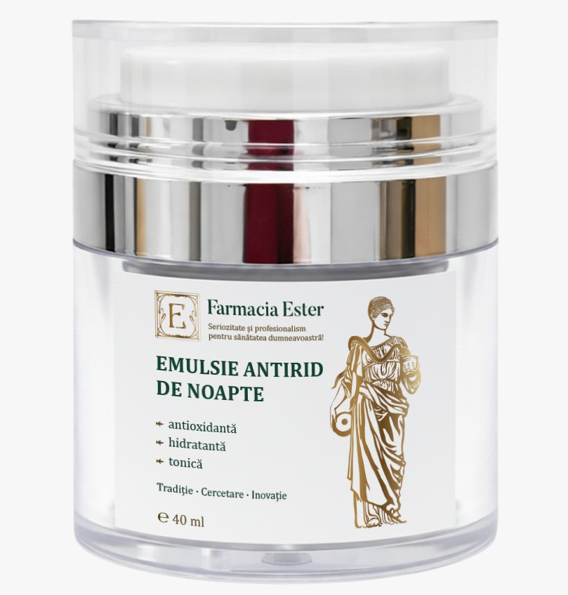 WhatsApp Image 2026-06-07 at 9.23.43 PM (3) Emulsie Antirid de Noapte — Acid Hialuronic, Vitamina C și Aminoacizi Biomimetici, 40ml - imagine 1