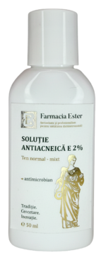 Solutie antiacneica E2% 50 ml - imagine 2