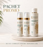 Pachet de Albire 3 produse Crema cu Hidrochinona 4% +Lotiune Iluminatoare cu hidrochinona 2% +Crema calmanta Dermaserin