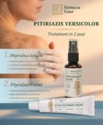 PytiroDuo Set tratament pitiriazis versicolor în 2 pași — soluție și cremă Farmacia Ester